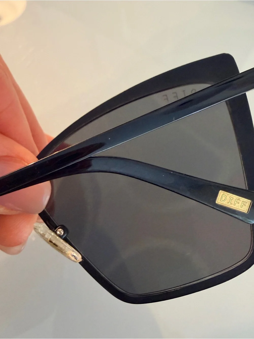 DIFF Eyewear black sunglasses